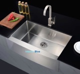 Interior Blue 31 Single Apron Sink 